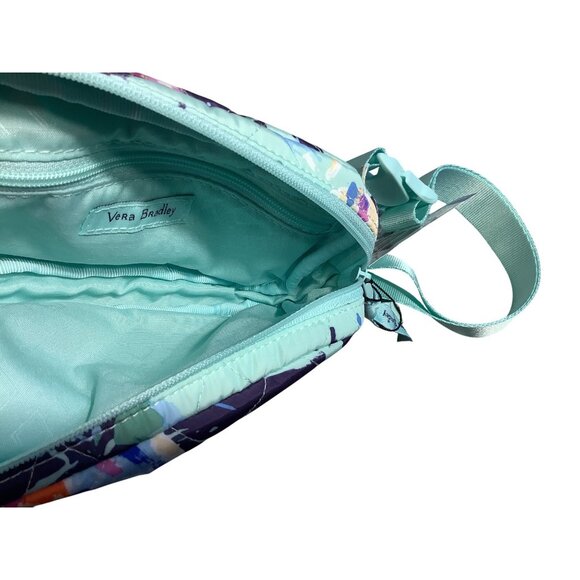 Vera Bradley Essential Mini Belt Bag Floating Blossoms Floral - Picture 4 of 6